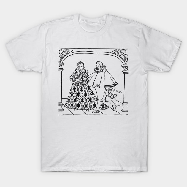 Dancers in archway T-Shirt by Artimaeus